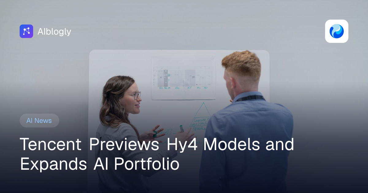 Tencent Previews Hy4 Models and Expands AI Portfolio