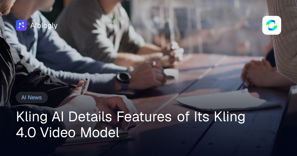 Kling AI Details Features of Its Kling 4.0 Video Model
