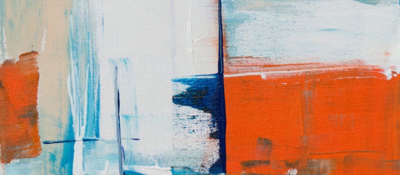 An abstract painted texture